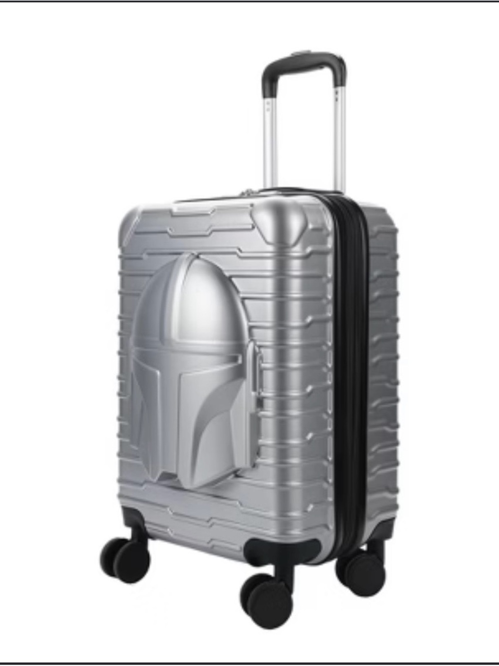 The Mandalorian Helmet
Weatherproof 20" Rolling Luggage